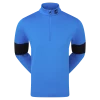 FootJoy Ribbed Chill-Out XP Pullover (Sapphire/Black)