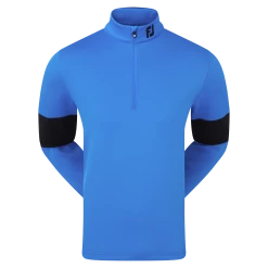 FootJoy Ribbed Chill-Out XP Pullover (Sapphire/Black)