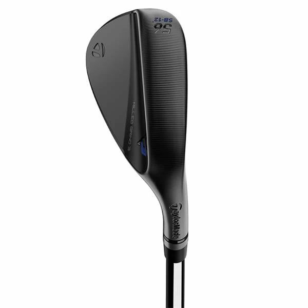TaylorMade Milled Grind 3 Black Steel Wedge Gents RH - Image 3