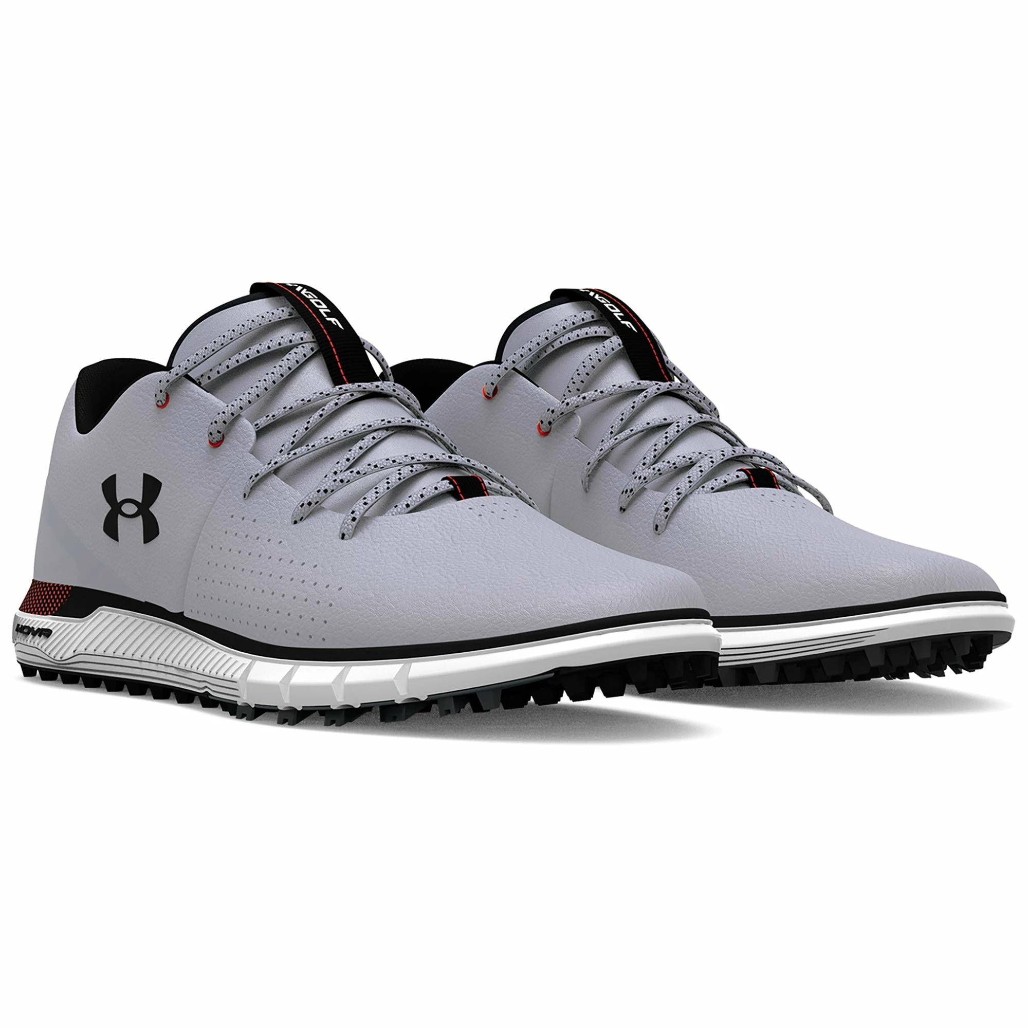 Under Armour Armour UA HOVR Fade 2 SL Wide Golf Shoe - Grey - Image 2