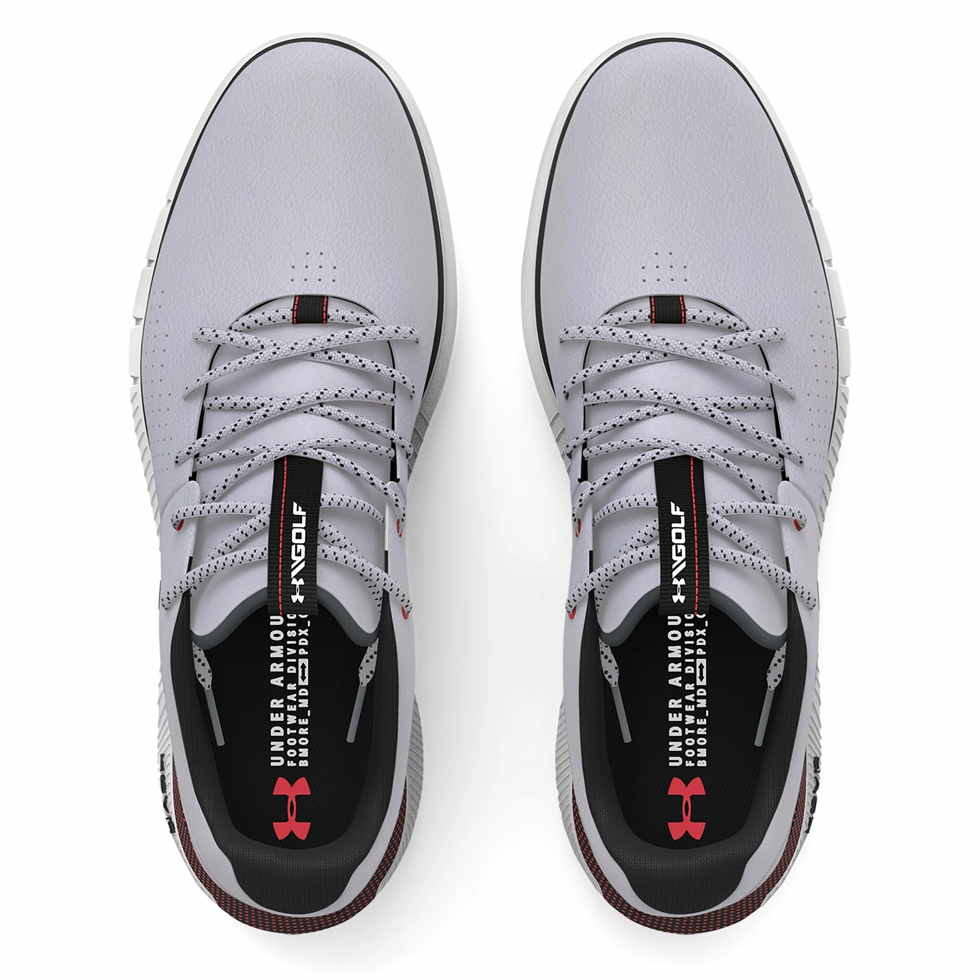 Under Armour Armour UA HOVR Fade 2 SL Wide Golf Shoe - Grey - Image 3
