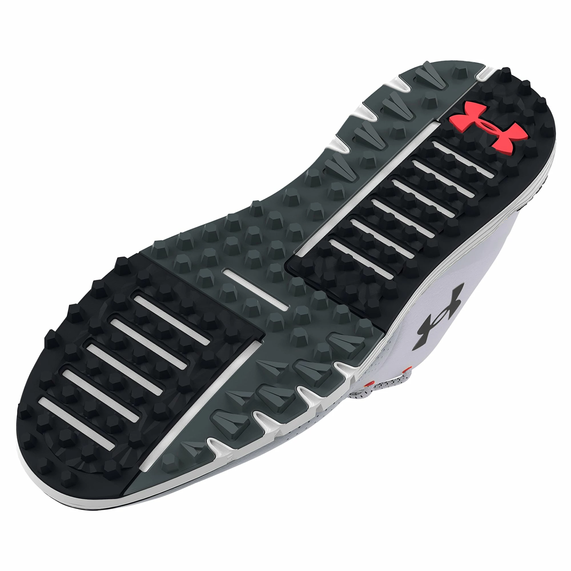 Under Armour Armour UA HOVR Fade 2 SL Wide Golf Shoe - Grey - Image 5