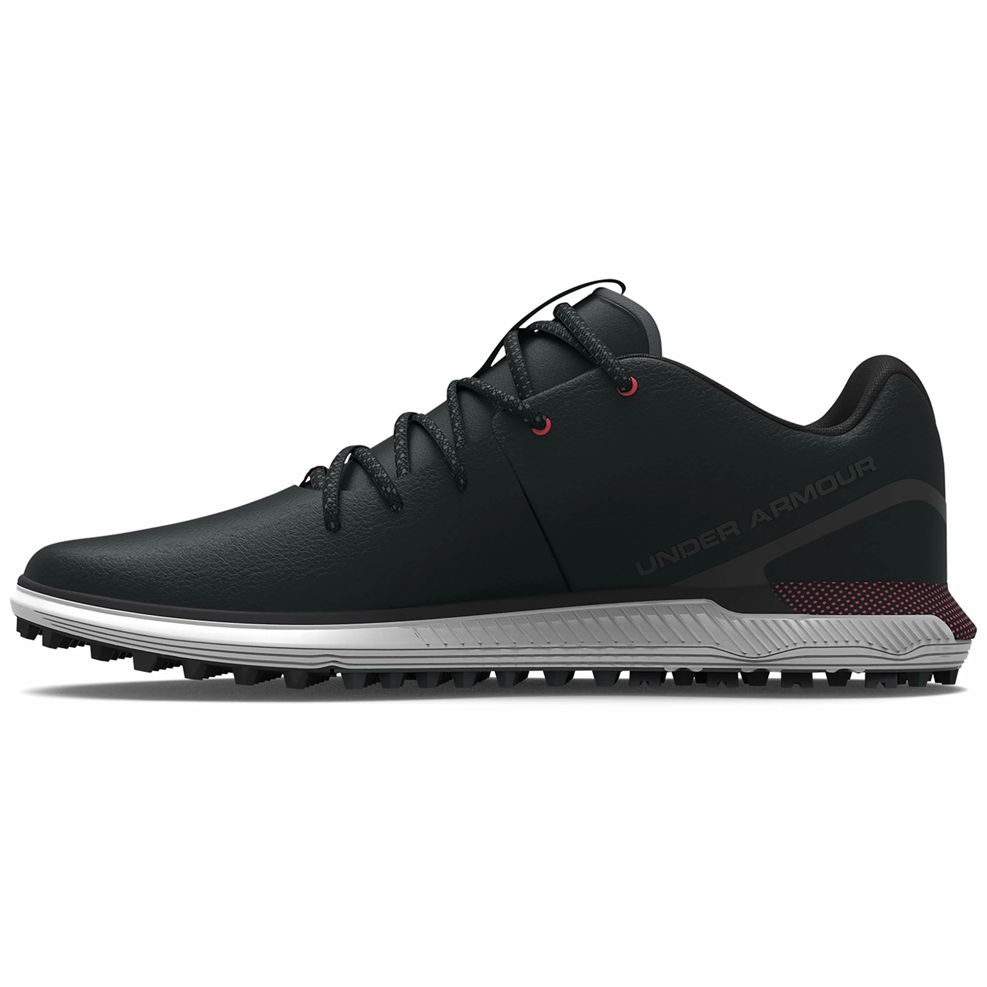 Under Armour UA HOVR Fade 2 SL Wide Golf Shoe - Black - Image 4