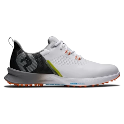 FootJoy Fuel Golf Shoes - White/Black/Orange