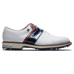 FootJoy Premiere Series Packard Golf Shoes - White/Navy/Red