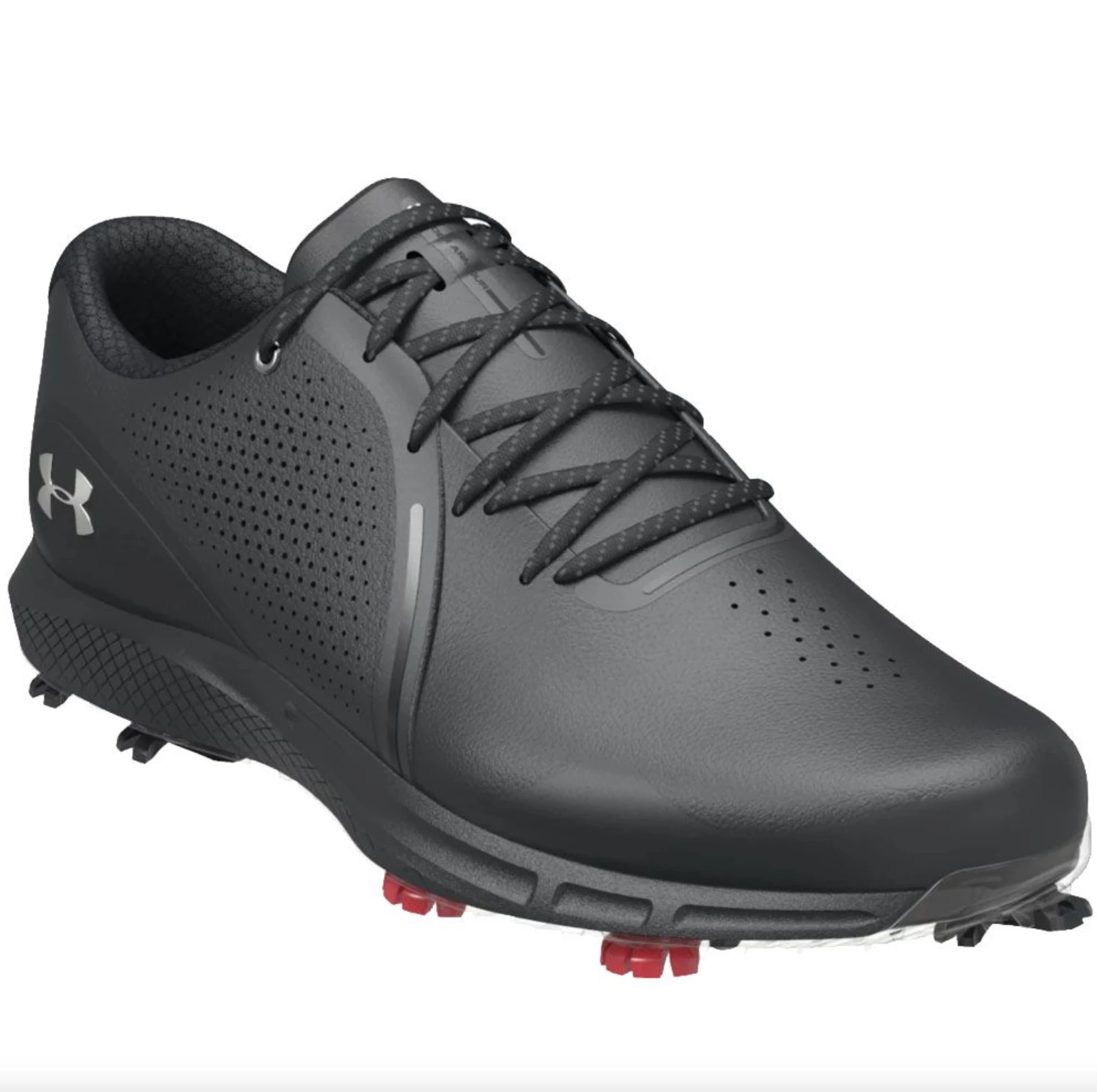 Under Armour Charged Draw RST E Golf Shoes - Black - Image 3